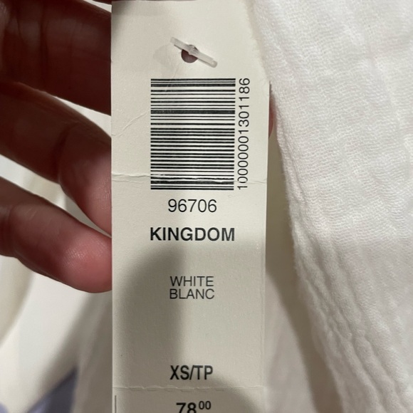 Aritzia Wilfred Kingdom Blouse NEW 601 - Picture 8 of 8